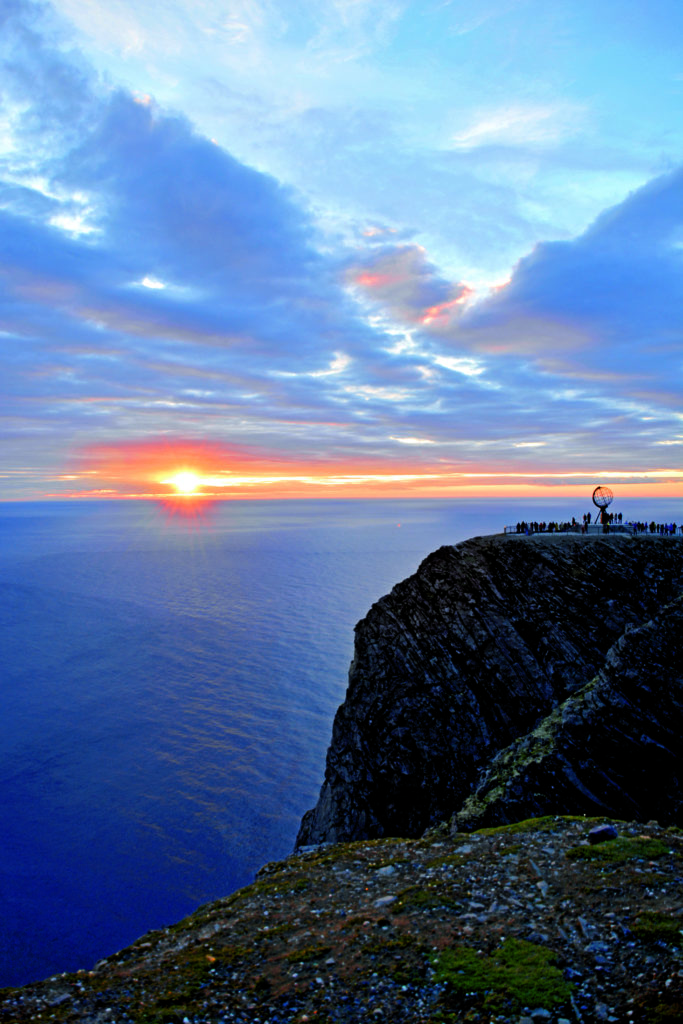 Abendlicht am Nordkap